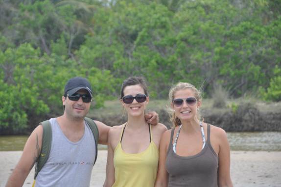 Com o Edu e a Mel, em Atins, nos Lençóis Maranhenses - MA